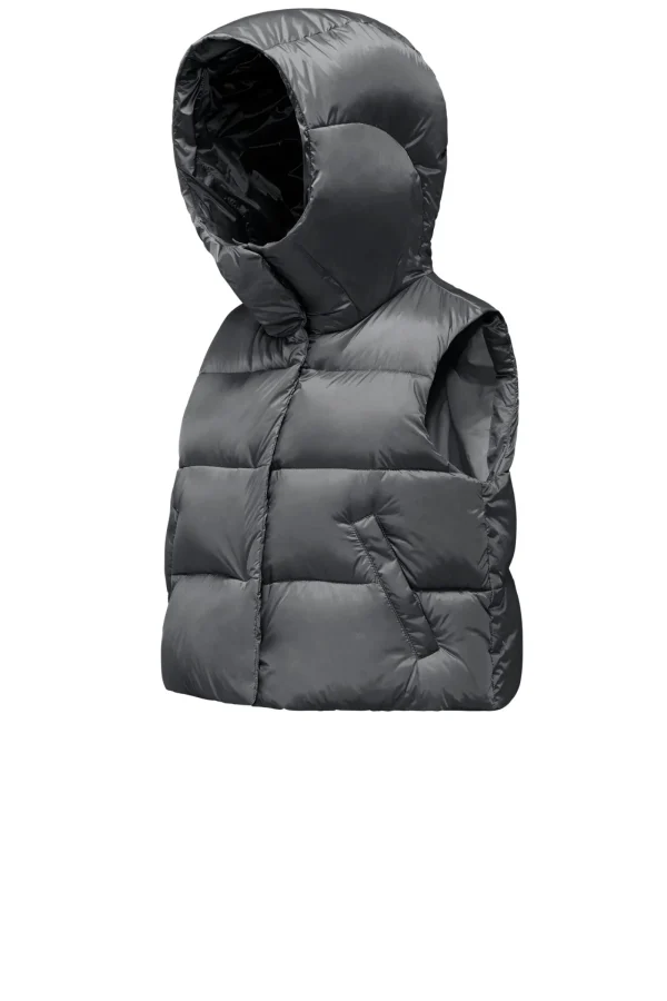 Donna Bomboogie Smanicati>Ottawa Vest - Piumino Corto Smanicato In Nylon Bright