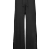 Donna Bomboogie Pantaloni>Pantaloni A Palazzo In Tricot Di Cotone E Lino