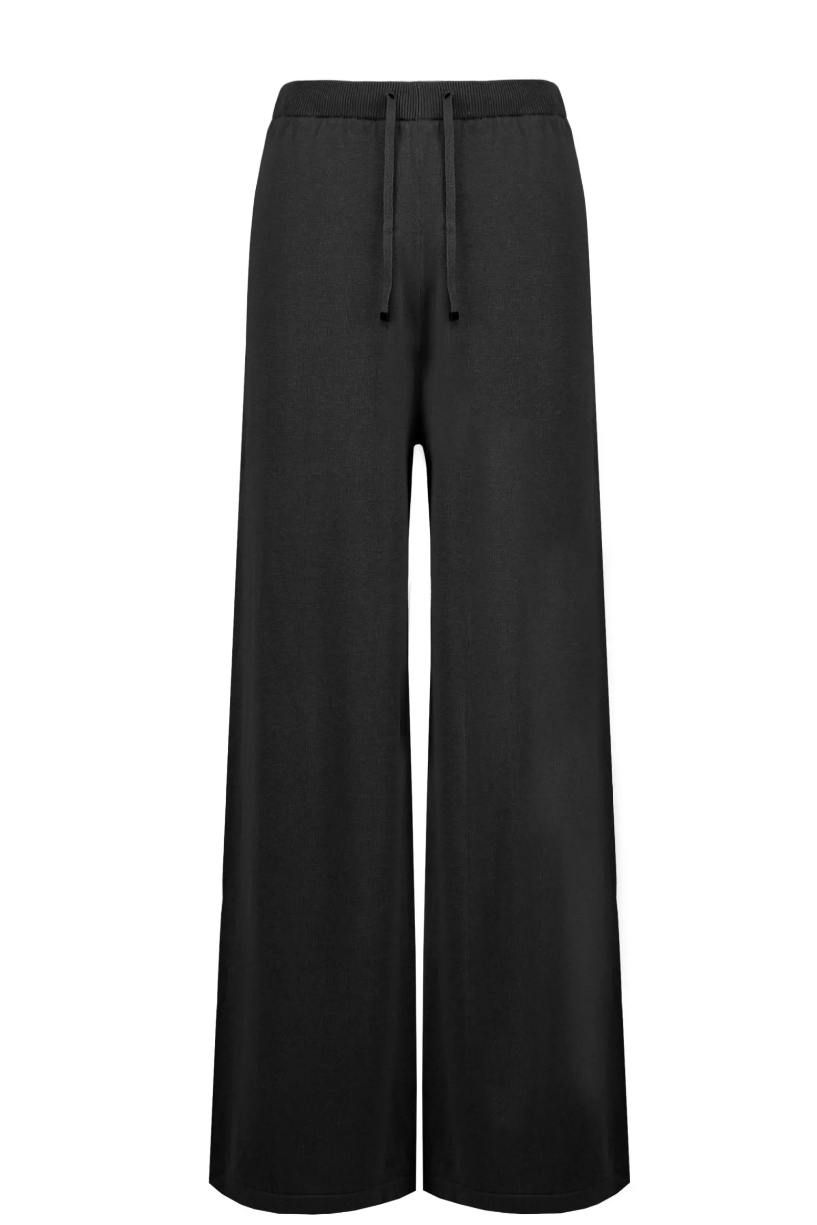 pantaloni_a_palazzo_in_tricot_di_cotone_e_lino_6.webp Donna Bomboogie Pantaloni>Pantaloni A Palazzo In Tricot Di Cotone E Lino