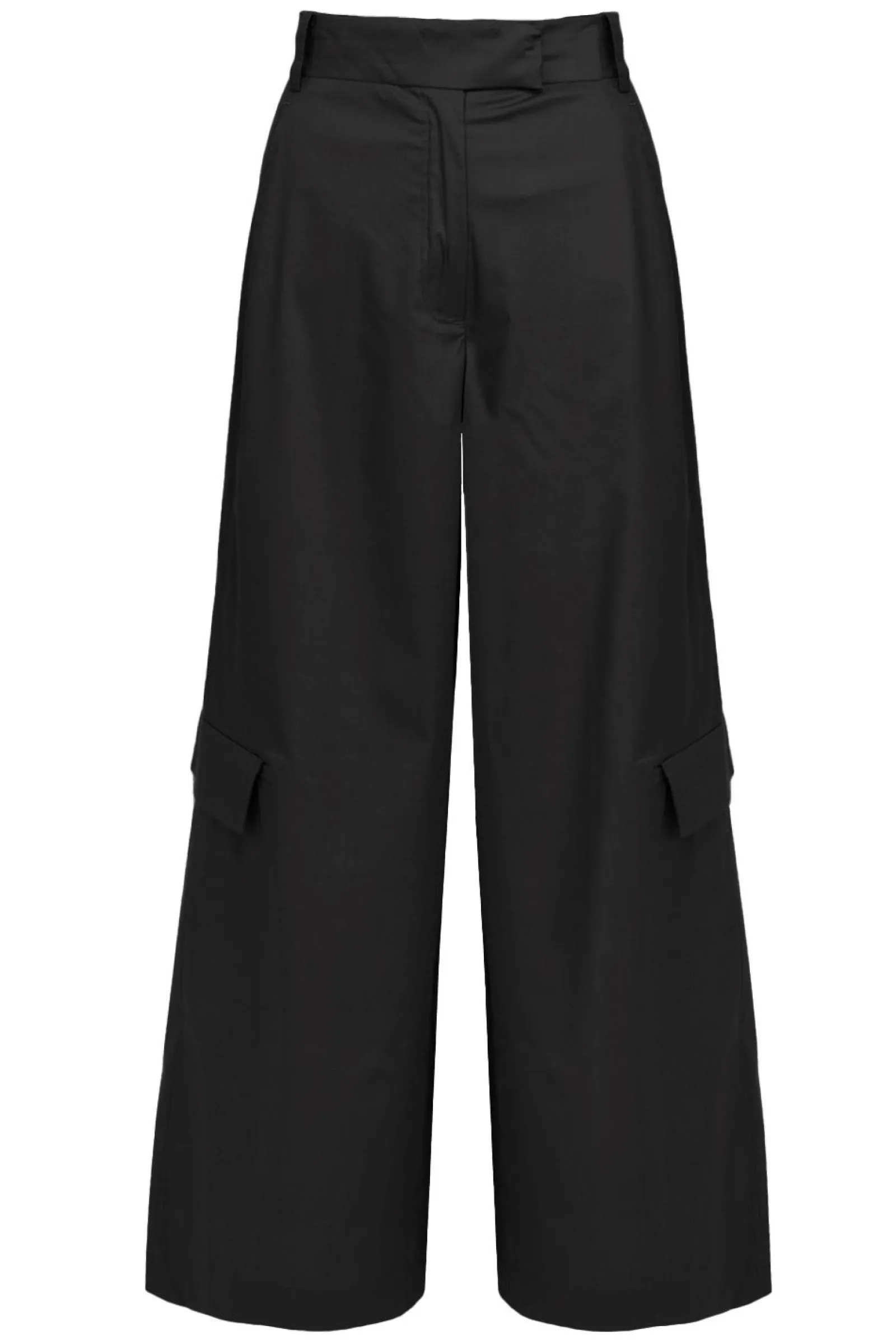 pantaloni_a_palazzo_modello_cargo_2.webp Donna Bomboogie Pantaloni>Pantaloni A Palazzo Modello Cargo