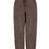 Donna Bomboogie Pantaloni>Pantaloni Boyfriend Fit In Velluto A Coste