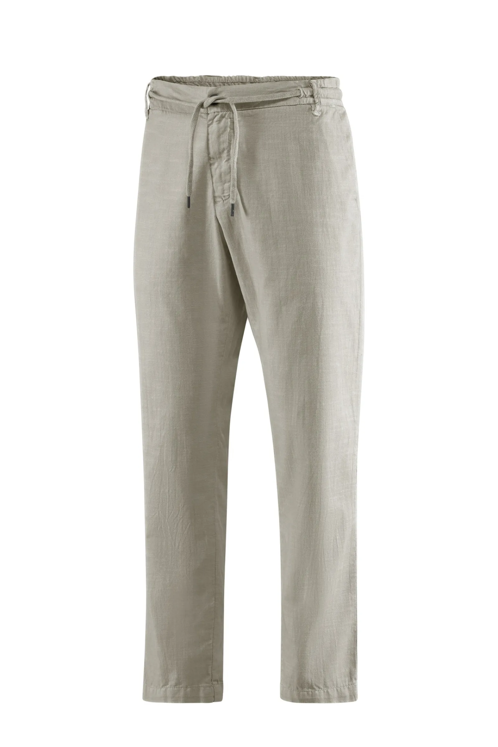 Uomo Bomboogie Pantaloni>Pantaloni Chino Con Elastico E Cordino In Vita
