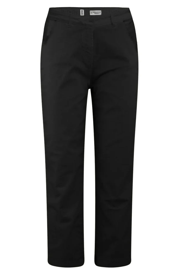 Donna Bomboogie Pantaloni>Pantaloni Chino In Raso Di Cotone Stretch Pesante