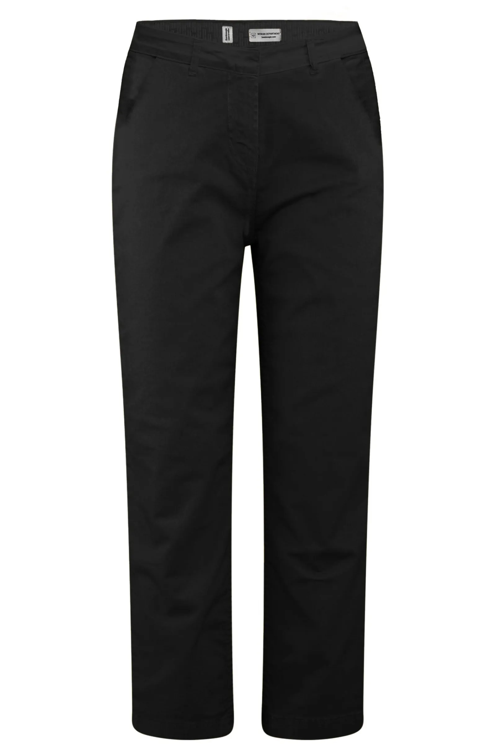 pantaloni_chino_in_raso_di_cotone_stretch_pesante_5.webp Donna Bomboogie Pantaloni>Pantaloni Chino In Raso Di Cotone Stretch Pesante