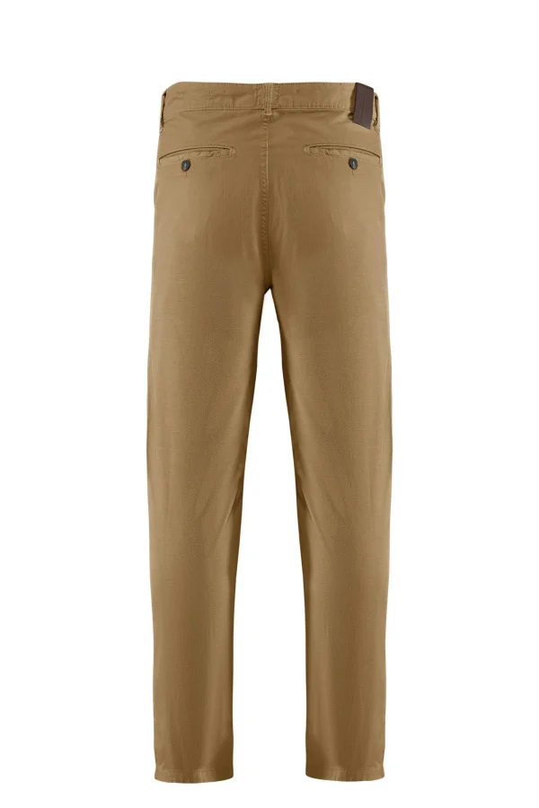 Uomo Bomboogie Pantaloni>Pantaloni Chino Lino Misto Cotone