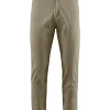 Uomo Bomboogie Pantaloni>Pantaloni Chino Slim Fit In Gabardina Di Cotone