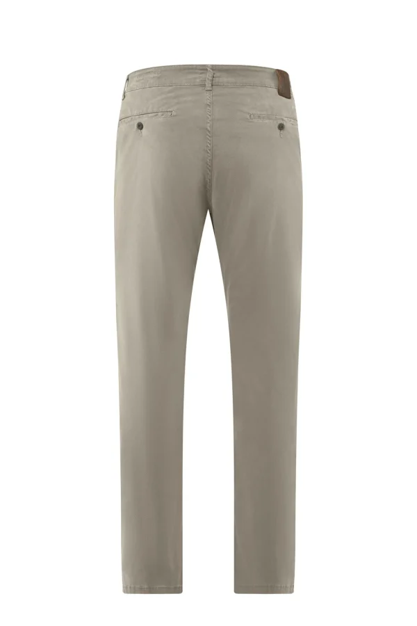 Uomo Bomboogie Pantaloni>Pantaloni Spy Slim Fit In Raso Di Cotone Stretch