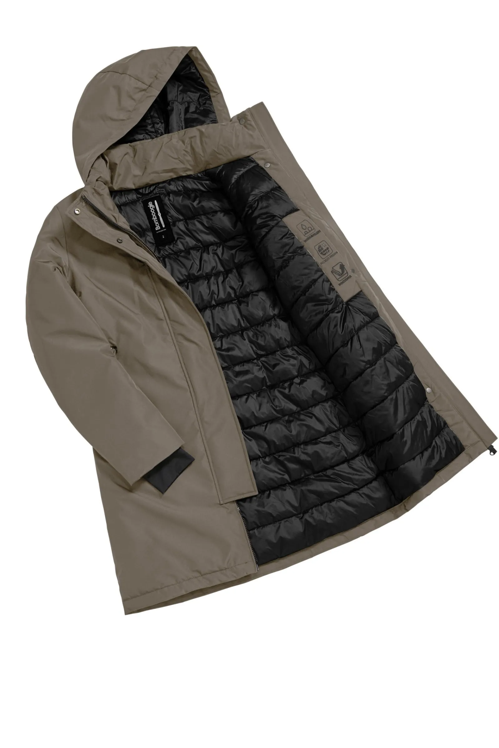 parka_con_imbottitura_riciclata_primaloft_3.webp Donna Bomboogie Parka>Parka Con Imbottitura Riciclata Primaloft®