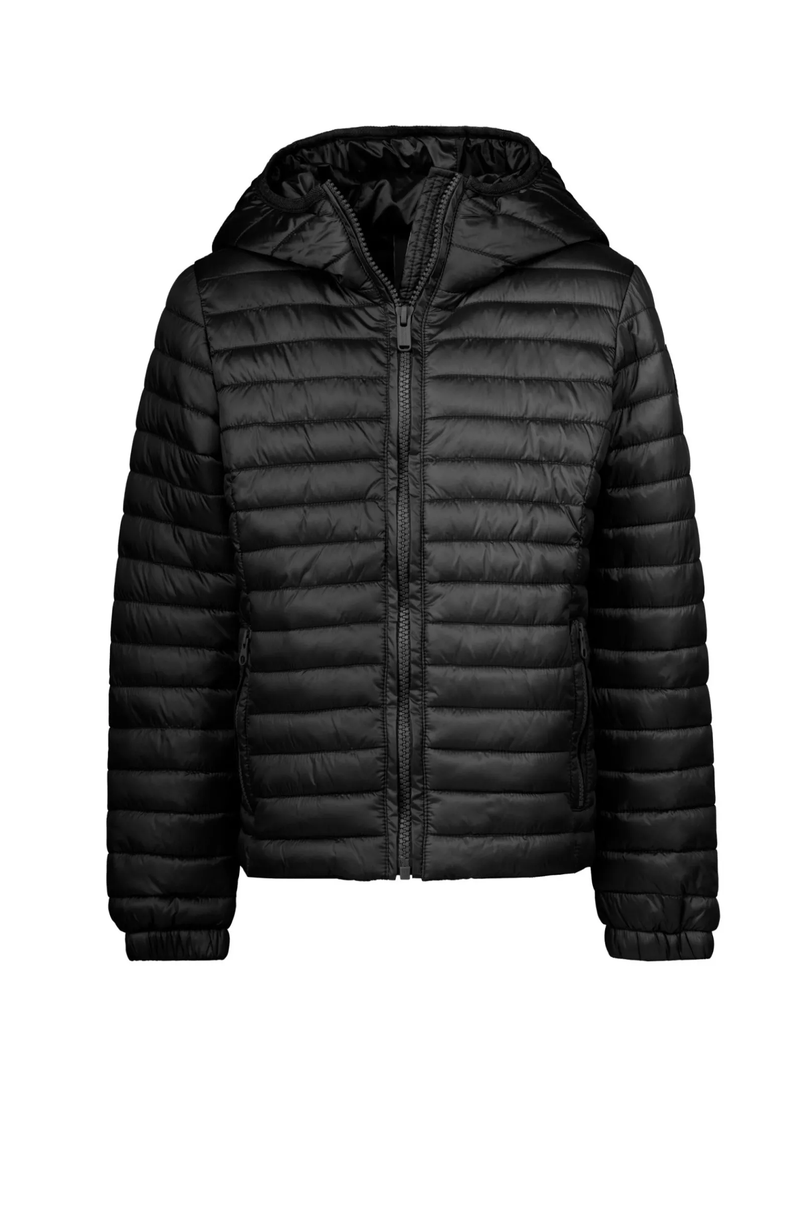 piumino_bimba_con_cappuccio_in_nylon_brillante_imbottitura_sintetica_3.webp Bambino Bomboogie Bambina>Piumino Bimba Con Cappuccio In Nylon Brillante Imbottitura Sintetica