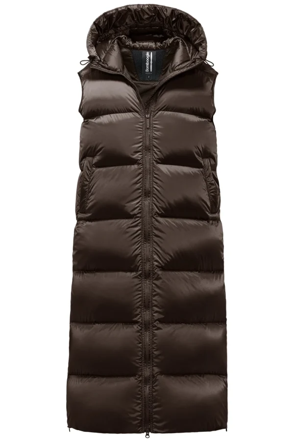 Donna Bomboogie Smanicati>Pola Vest - Piumino Smanicato In Nylon Bright