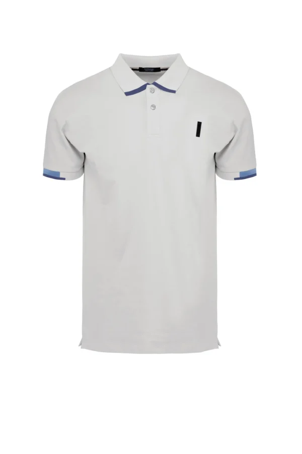 Uomo Bomboogie T-Shirts & Polo>Polo A Manica Corta In Cotone Piquet