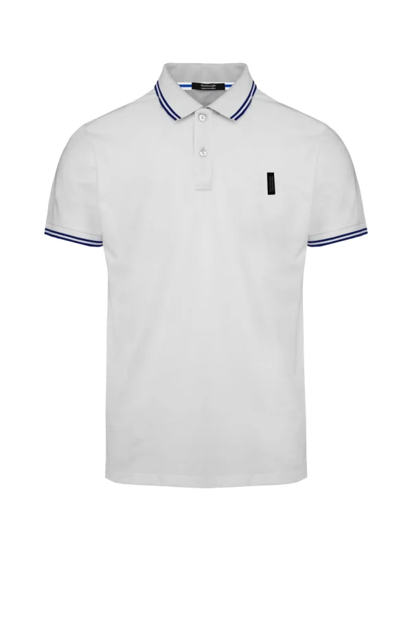 Uomo Bomboogie T-Shirts & Polo>Polo A Manica Corta In Cotone Piquet