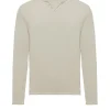 Uomo Bomboogie Maglie & Felpe>Pullover Con Bottoni In Maglia Rasata Faded