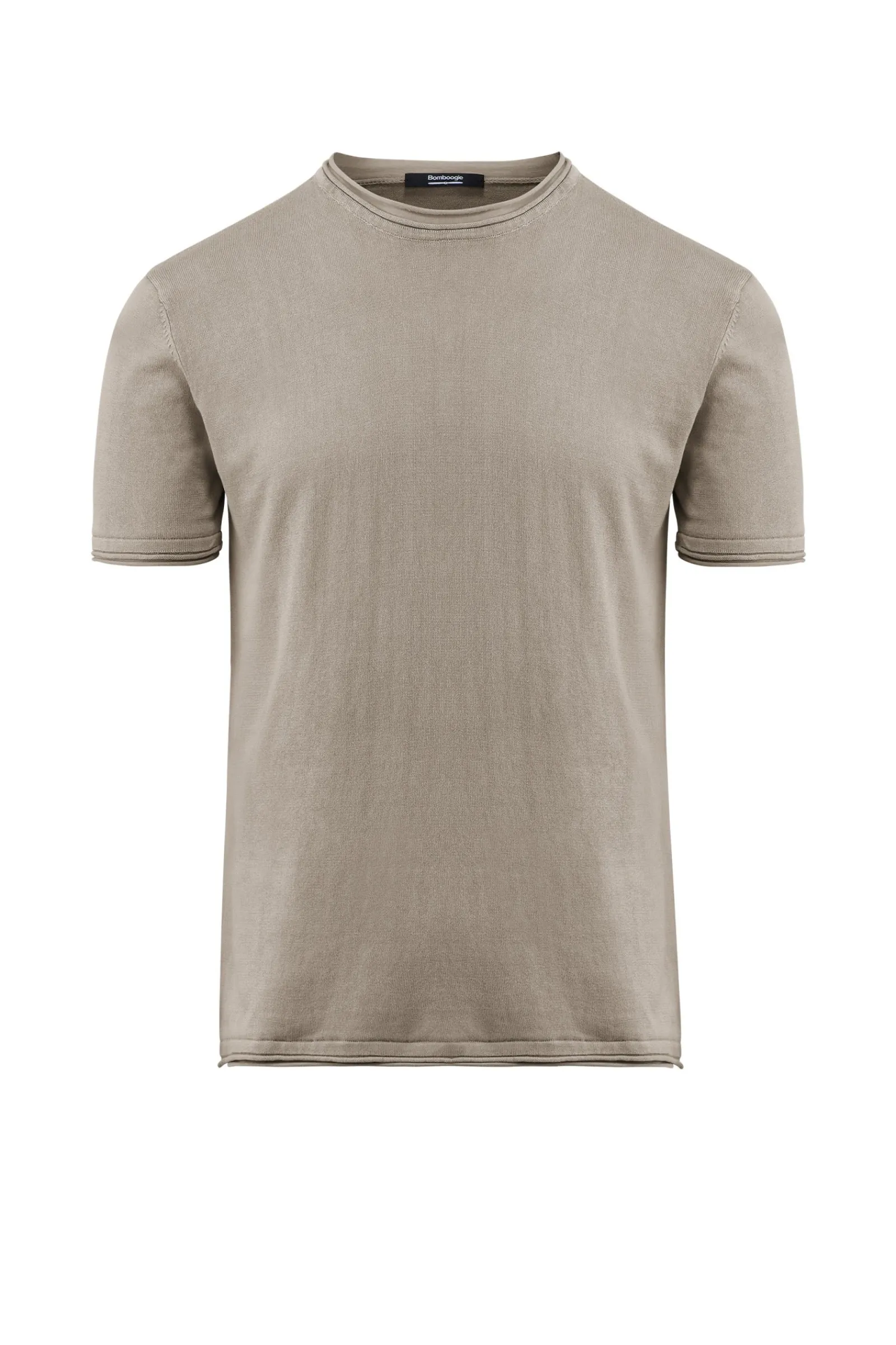 pullover_girocollo_a_manica_corta_2.webp Uomo Bomboogie Maglie & Felpe>Pullover Girocollo A Manica Corta