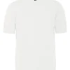 Uomo Bomboogie Maglie & Felpe>Pullover Girocollo A Manica Corta In Maglia Rasata