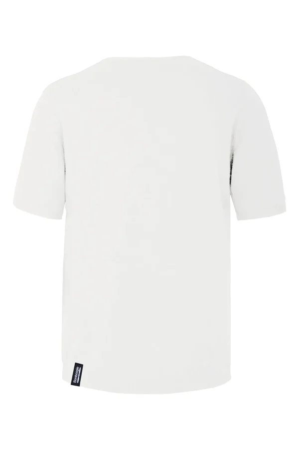 Uomo Bomboogie Maglie & Felpe>Pullover Girocollo A Manica Corta In Maglia Rasata