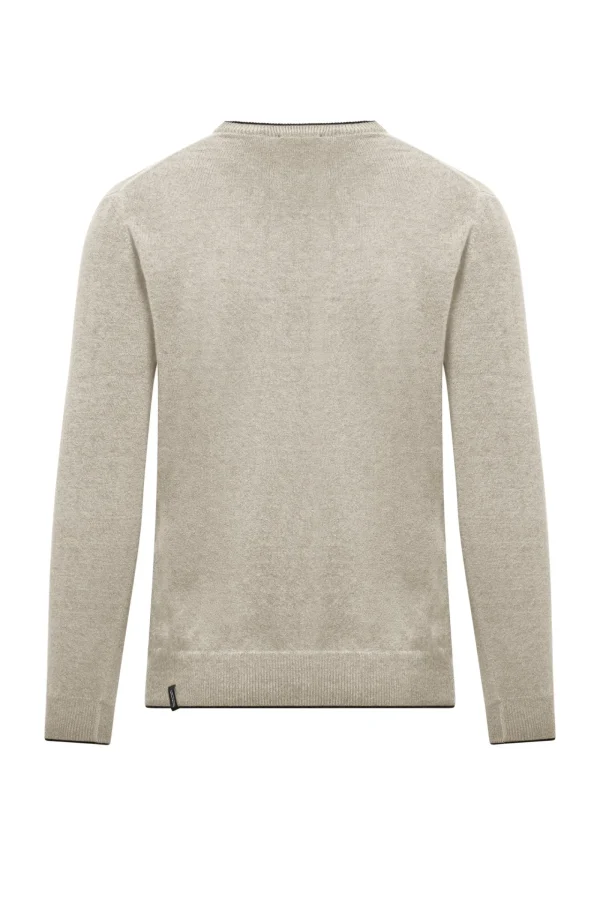 Uomo Bomboogie Maglioni & Pullover>Pullover Girocollo In Misto Lana