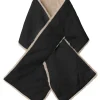 Donna Bomboogie Berretti & Sciarpe>Sciarpa In Nylon Ed Ecopelliccia