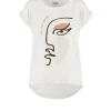 Donna Bomboogie T-Shirts>T-shirt Con Ricamo