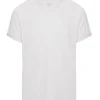 Uomo Bomboogie T-Shirts & Polo>T-shirt Con Scollo A V In Jersey Fiammato