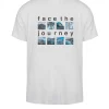 Uomo Bomboogie T-Shirts & Polo>T-shirt Con Stampa Face The Journey