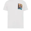 Uomo Bomboogie T-Shirts & Polo>T-shirt Con Stampa Face The Night