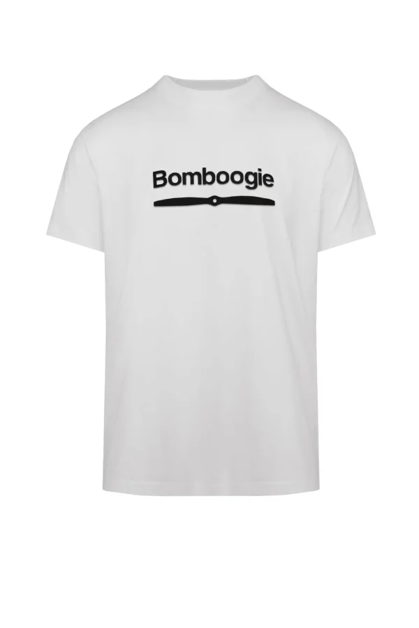 Uomo Bomboogie T-Shirts & Polo>T-shirt Con Stampa Logo