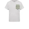 Bambino Bomboogie Bambino | Abbigliamento & Accessori>T-Shirt Con Taschino A Righe