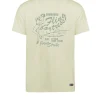 Uomo Bomboogie T-Shirts & Polo>T-shirt Faded Con Pin Up E Aereo
