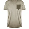 Uomo Bomboogie T-Shirts & Polo>T-shirt Girocollo Con Taschino
