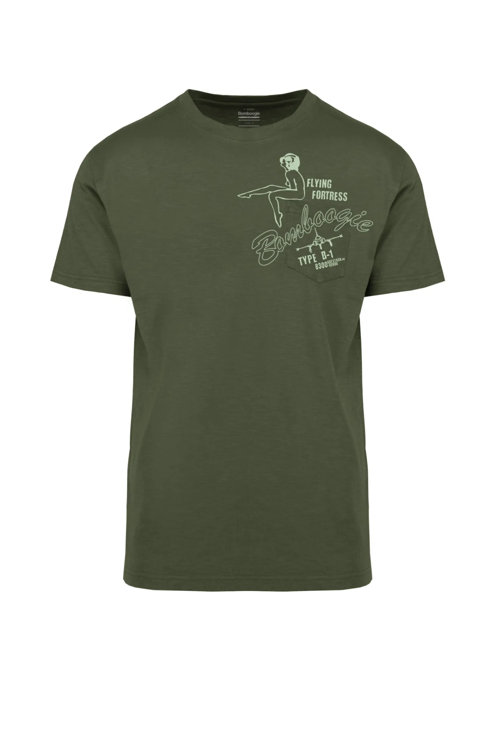 tshirt_girocollo_con_taschino_ricamato_6.webp Uomo Bomboogie T-Shirts & Polo>T-shirt Girocollo Con Taschino Ricamato