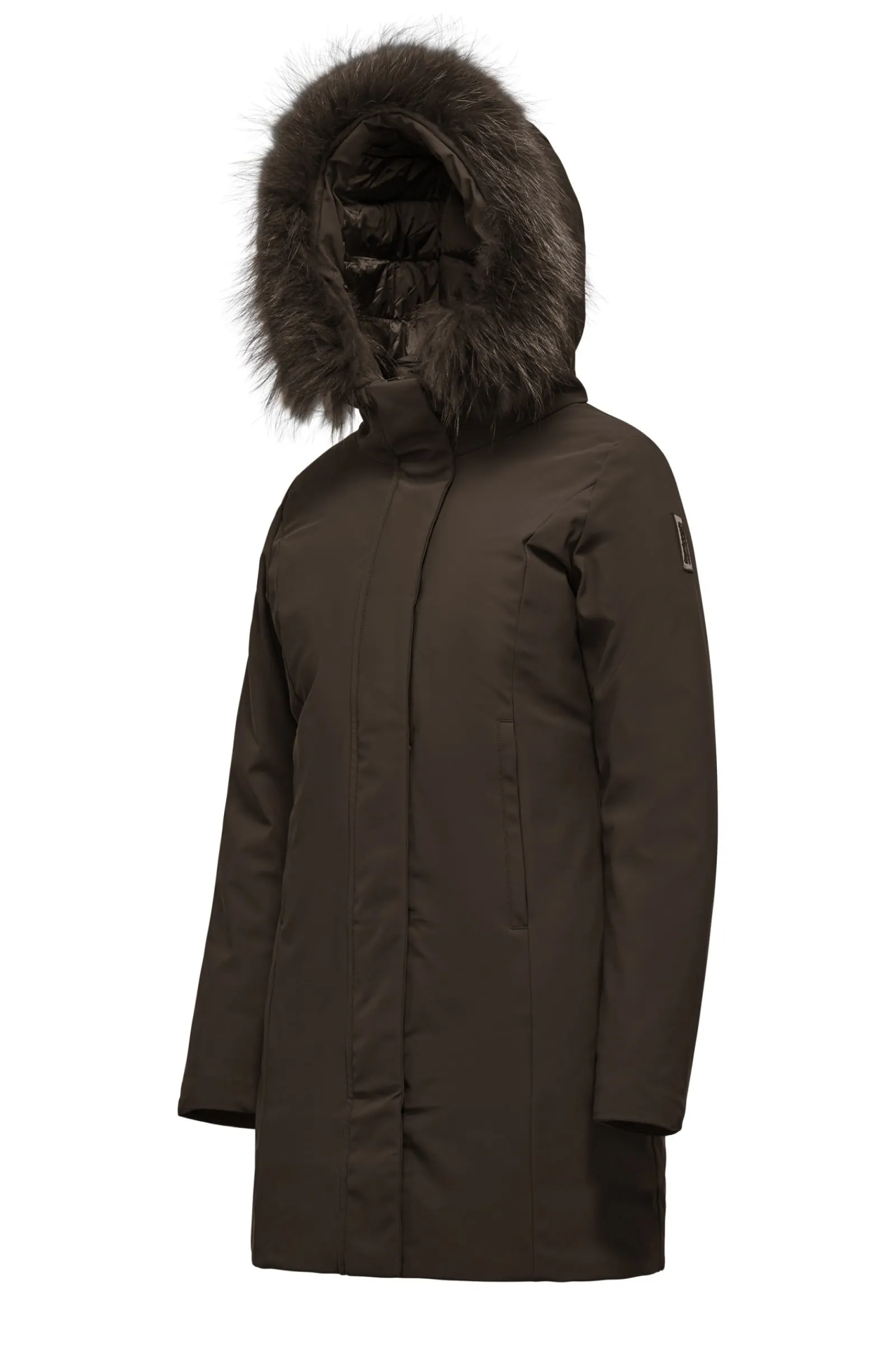 vienna_parka_jacket__parka_imbottito_con_cappuccio_in_pelliccia_1.webp Donna Bomboogie Parka>Vienna Parka Jacket - Parka Imbottito Con Cappuccio In Pelliccia