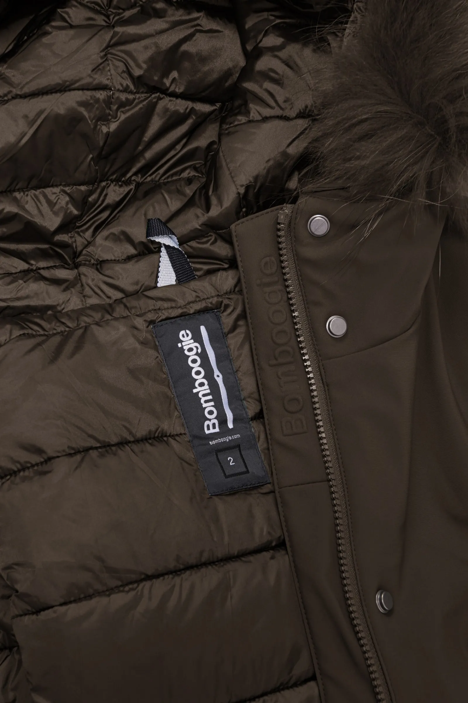 vienna_parka_jacket__parka_imbottito_con_cappuccio_in_pelliccia_4.webp Donna Bomboogie Parka>Vienna Parka Jacket - Parka Imbottito Con Cappuccio In Pelliccia